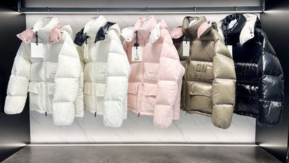 White Puffer Jacket