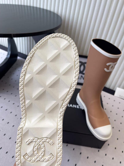 Viral Rubber Boots Black/White