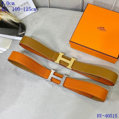 Iconic Reversible Leather Belt