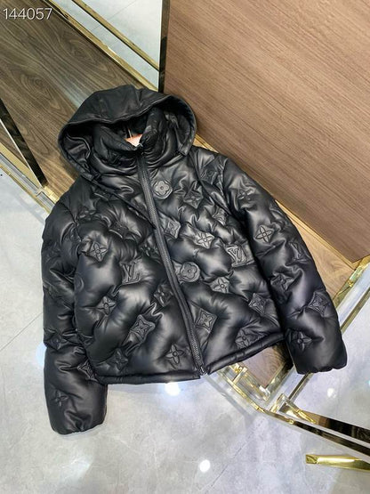 Luxury Black Puffer Jacket