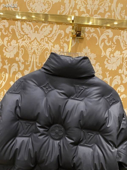 Matte Quilted Down Jacket